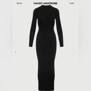 Naked Wardobe Maxi Dress